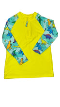 Load image into Gallery viewer, Long sleeve rashie - Daring Dinosaurs