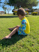 Load image into Gallery viewer, Long sleeve rashie - Daring Dinosaurs