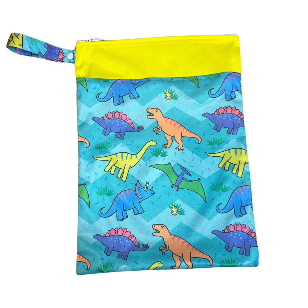 Aqua Dinosaur Wet Bag