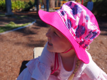 Load image into Gallery viewer, Sunsafe hat (pink) - Terrific Turtles
