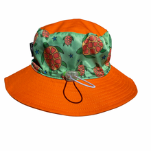 Load image into Gallery viewer, Sunsafe hat (orange) - Terrific Turtles

